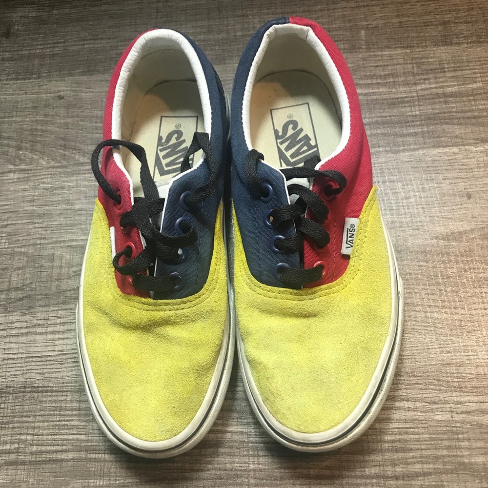 Vans Era Color-Block Skateboarding Shoe.